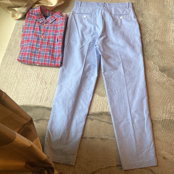 Light blue Boys Izod pants - Picture 3 of 8